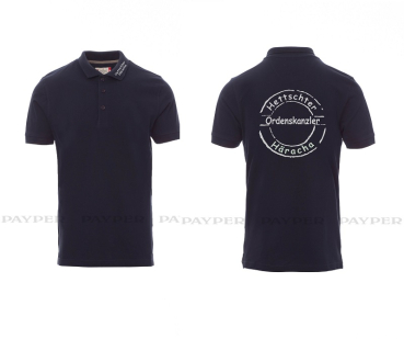 Hettstädter Häracha Poloshirt inkl. Stempel u. Druck am Kragen